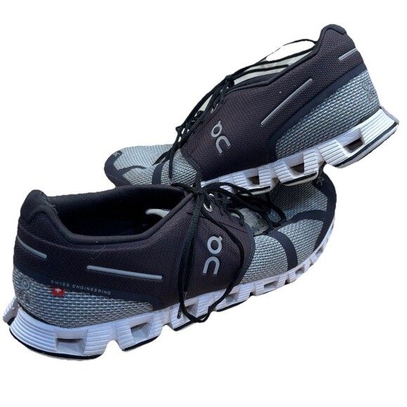 On Men On Cloud 5 Combo Men\'s Running Shoes Midnight Black M10.5